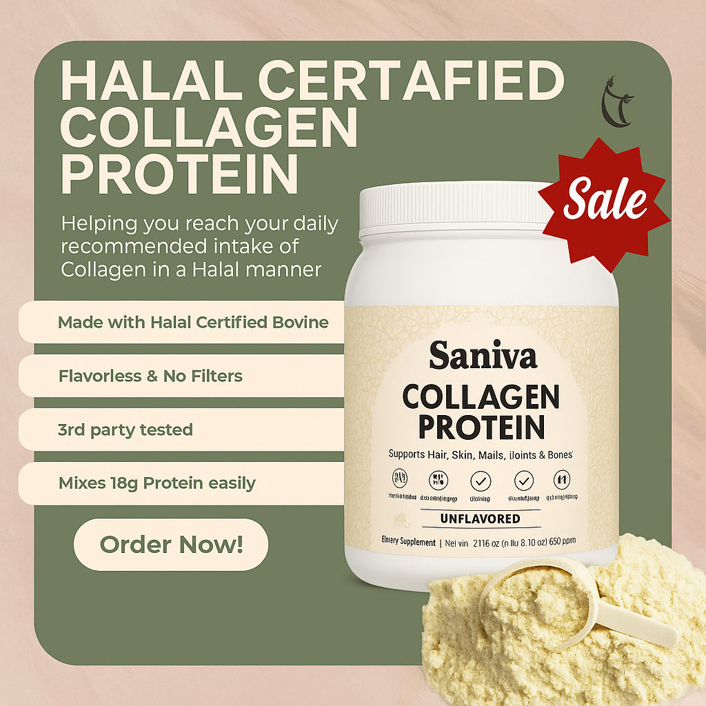 Saniva® Halal Collagen Peptides Protein Powder