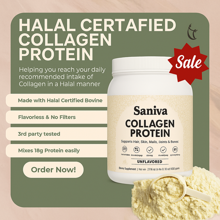 Saniva® Halal Collagen Peptides Protein Powder